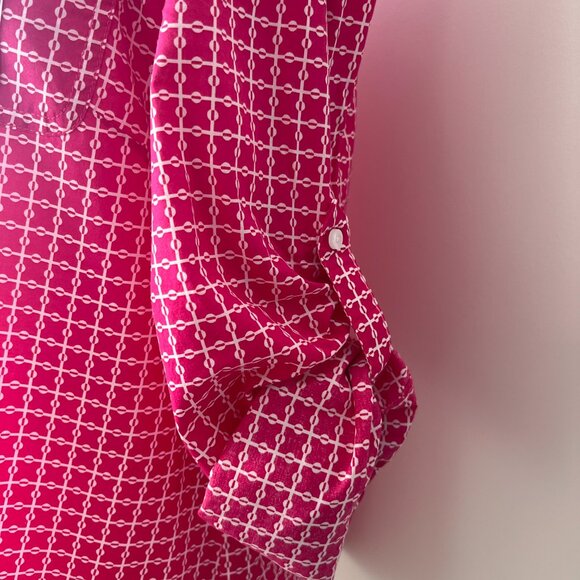 💖 TOMMY HILFIGER Classic Pink 100% Cotton Button Down Shirt - Size XL 💖 - Picture 2 of 11